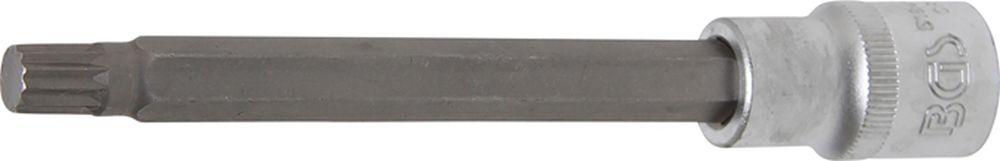 BGS Bit-Einsatz | Länge 140 mm | Antrieb Innenvierkant 12,5 mm (1/2") | Innenvielzahn (für XZN) M10