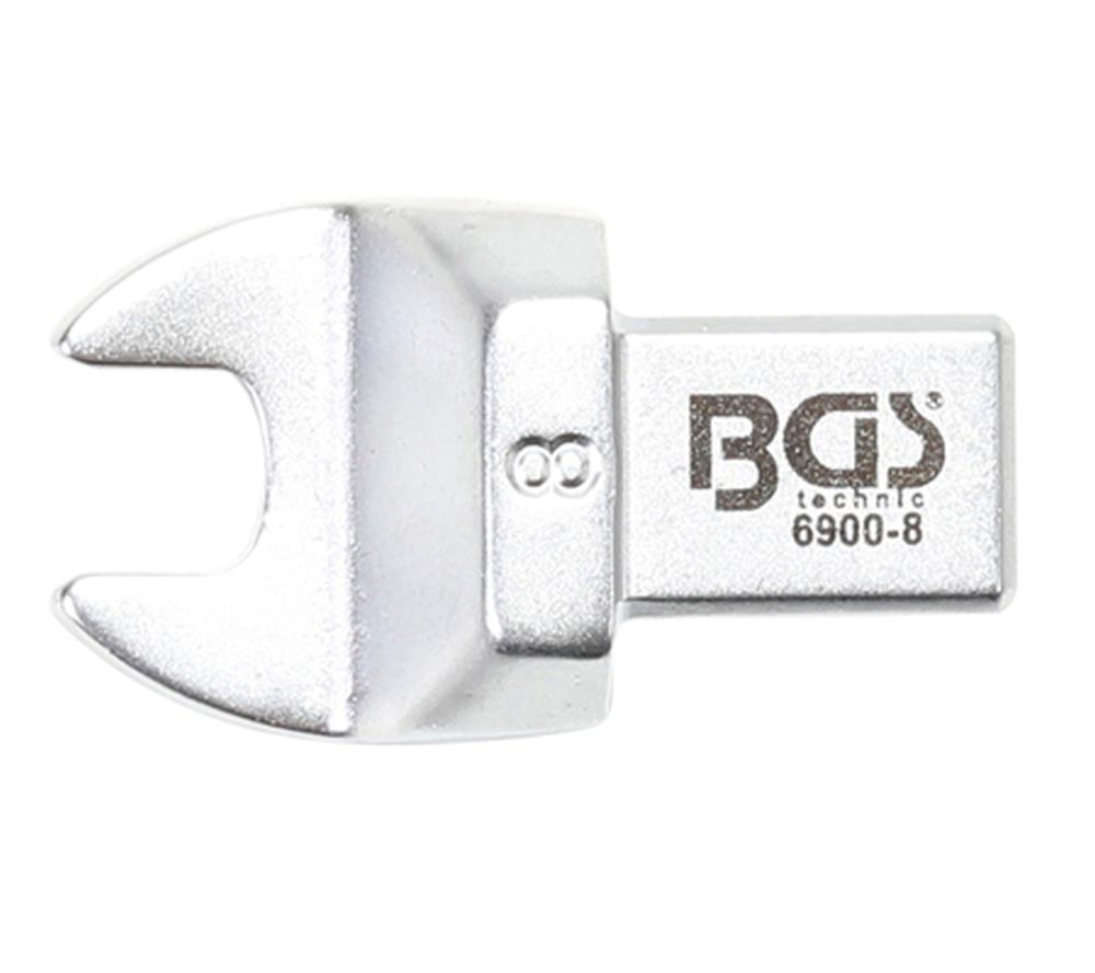 BGS Einsteck-Maulschlüssel | 8 mm | Aufnahme 9 x 12 mm