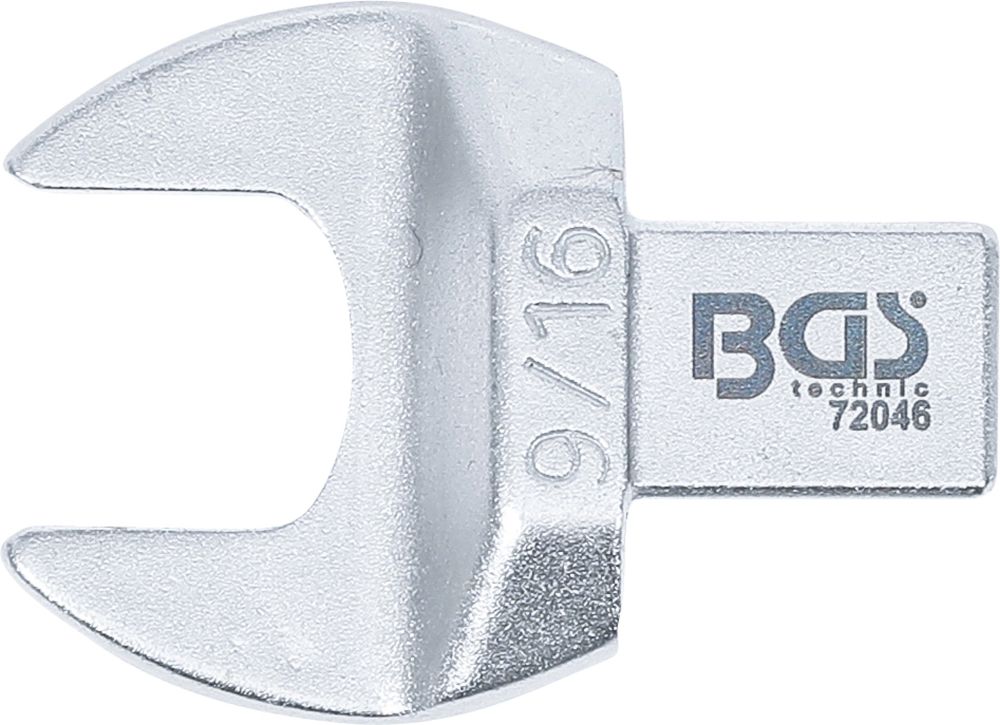 BGS Einsteck-Maulschlüssel | 9/16" | Aufnahme 9 x 12 mm