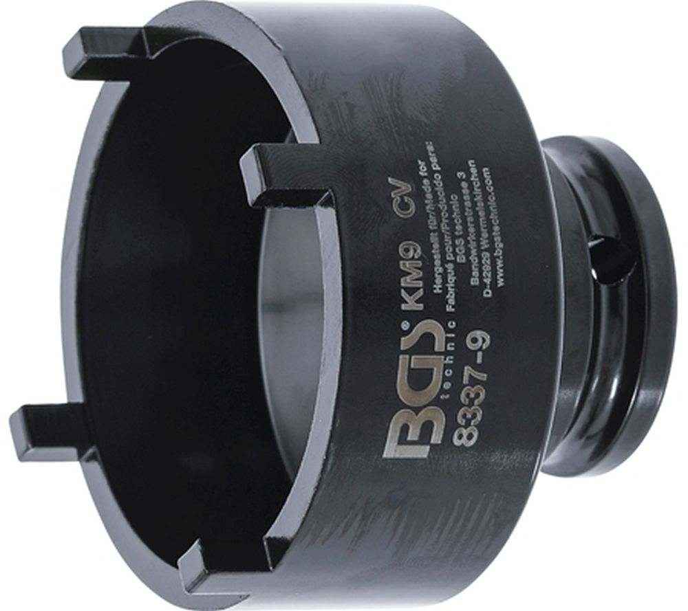 BGS Nutmutternschlüssel | Zapfen außen liegend | KM9