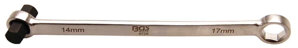 BGS Öldienstschlüssel | SW 17 mm x H14