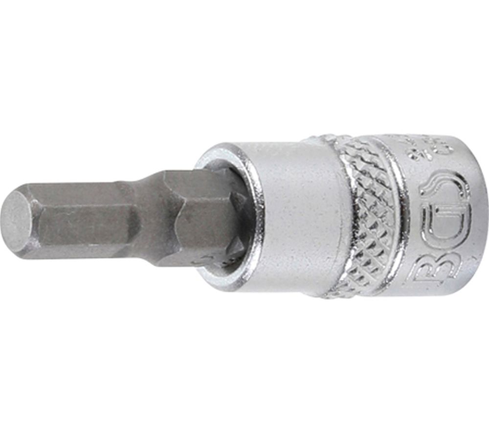BGS Bit-Einsatz | Antrieb Innenvierkant 6,3 mm (1/4") | Innensechskant 5 mm