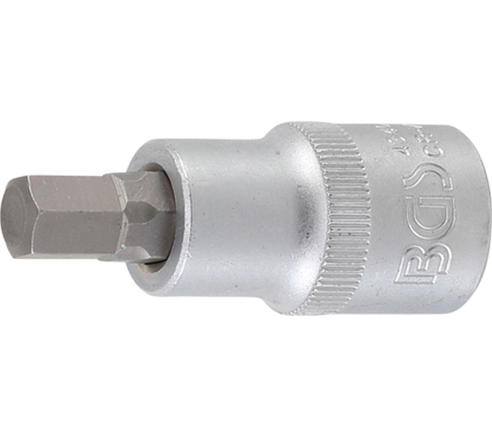 BGS Bit-Einsatz | Antrieb Innenvierkant 12,5 mm (1/2") | Innensechskant 9 mm