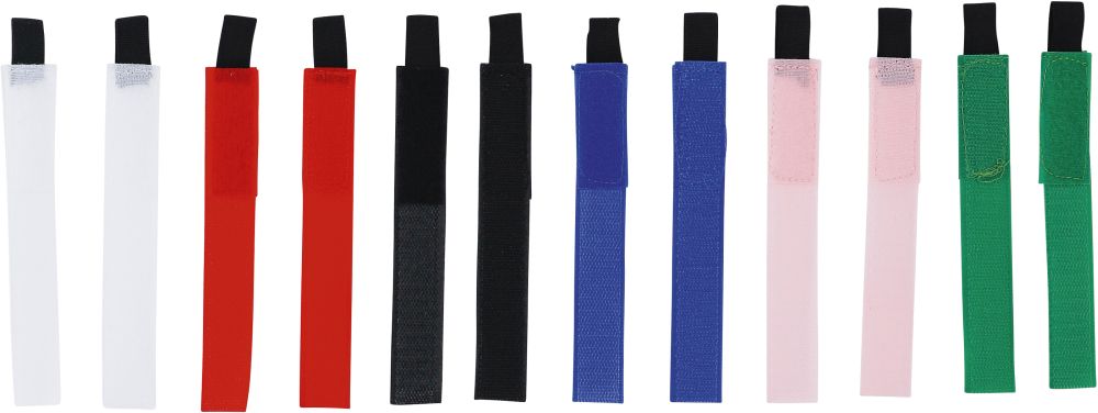 BGS Diy Klettband-Sortiment | 20 x 190 mm | 12-tlg.
