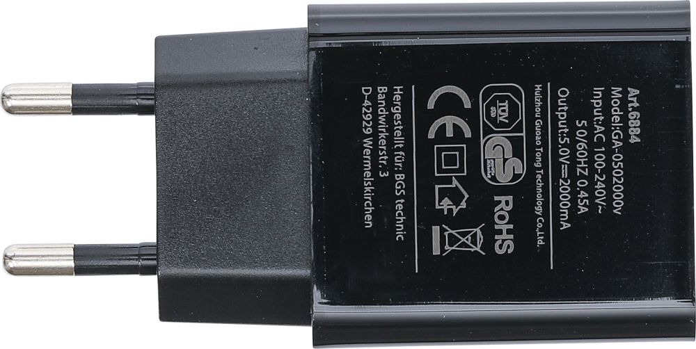 BGS Universal USB-Ladegerät | 2 A