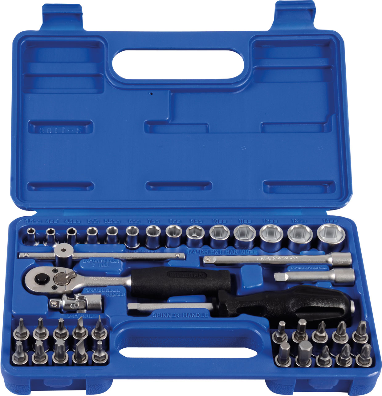 1/4" Steckschluessel Satz 40tlg