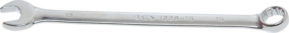 BGS Maul-Ringschlüssel | extra lang | SW 15 mm