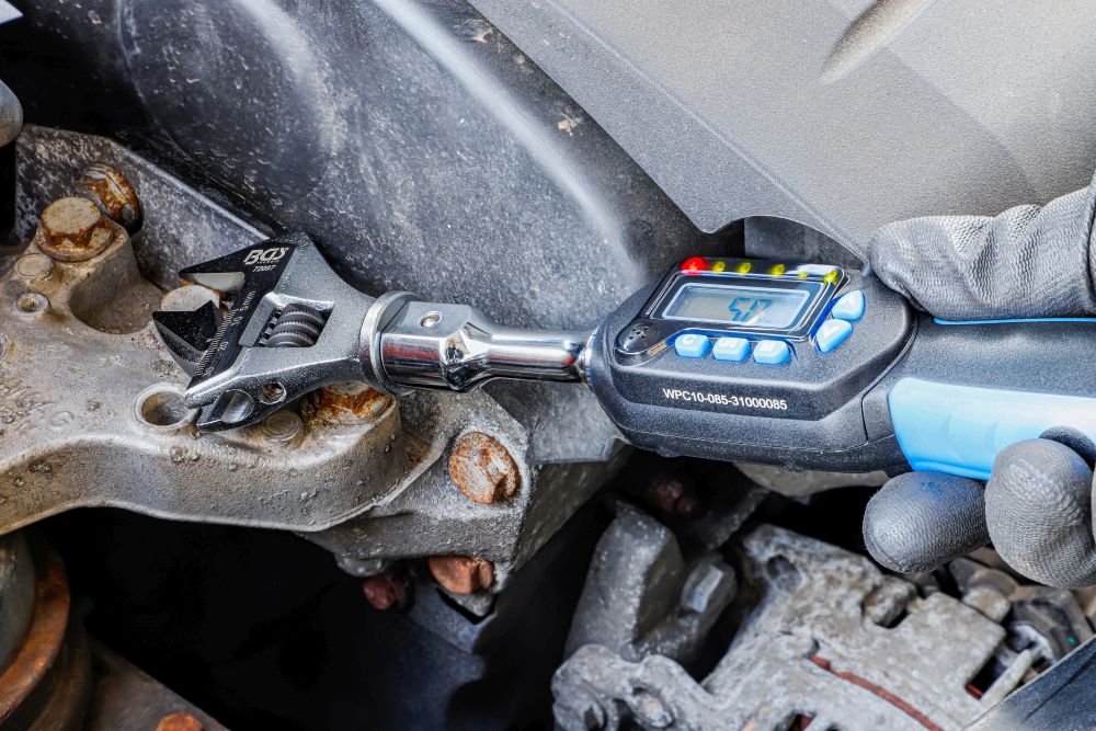 BGS Digitaler Drehmoment-Rollgabelschlüssel | 4,2 - 85 Nm