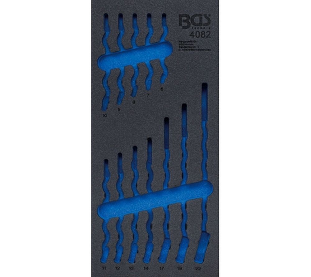 BGS Werkstattwageneinlage 1/3 | leer | für Art. 4082