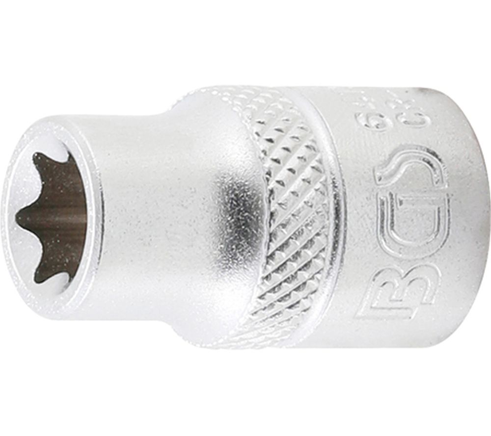 BGS Steckschlüssel-Einsatz E-Profil | Antrieb Innenvierkant 10 mm (3/8") | SW E10