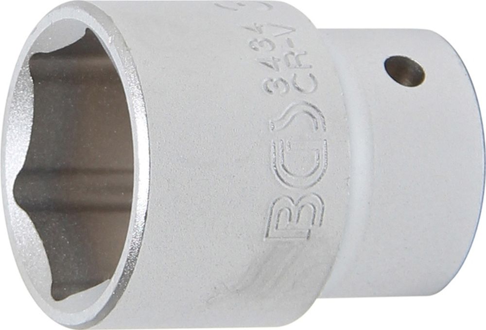 BGS Steckschlüssel-Einsatz Sechskant | Antrieb Innenvierkant 20 mm (3/4") | SW 34 mm