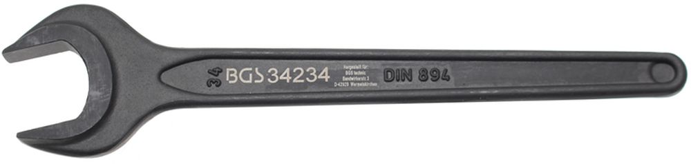 BGS Einmaulschlüssel | DIN 894 | SW 34 mm