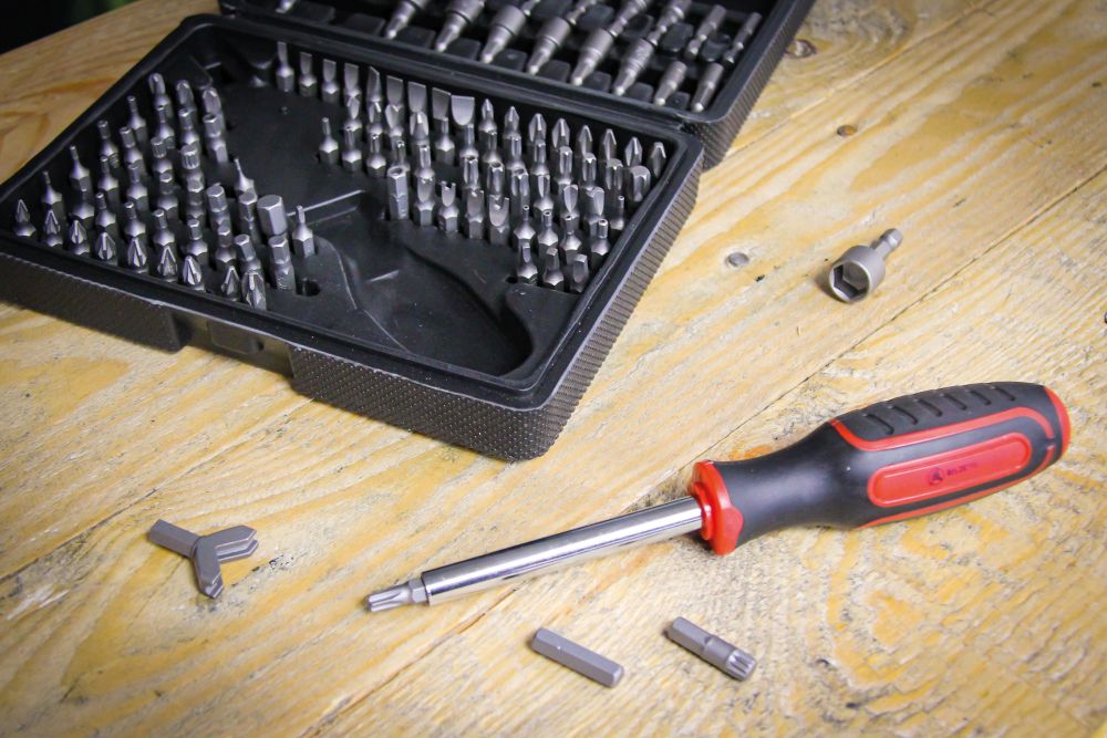 BGS Diy Universal-Bit-Satz | Antrieb Außensechskant 6,3 mm (1/4") | 122-tlg.