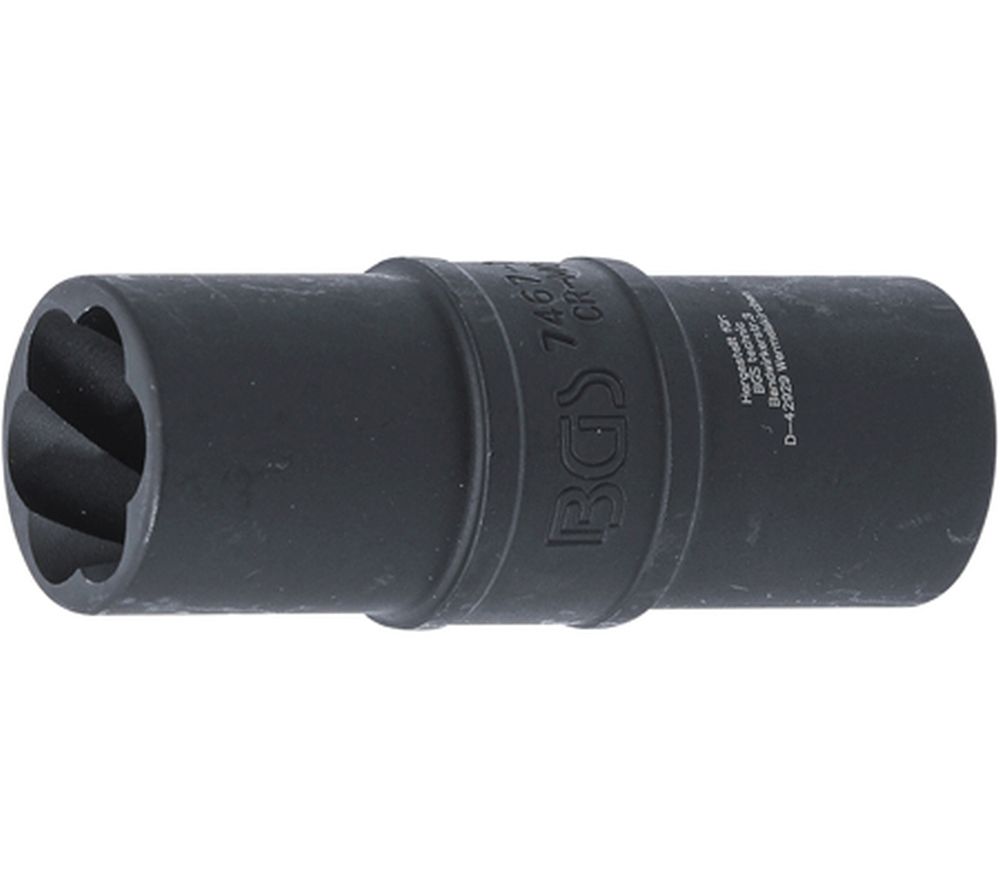BGS Kraft-Spezial-Schraubenausdreh-Wendeeinsatz 19 mm | 12,5 mm (1/2")