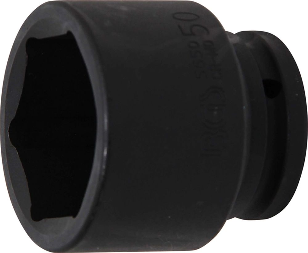 BGS Kraft-Steckschlüssel-Einsatz Sechskant | Antrieb Innenvierkant 20 mm (3/4") | SW 50 mm