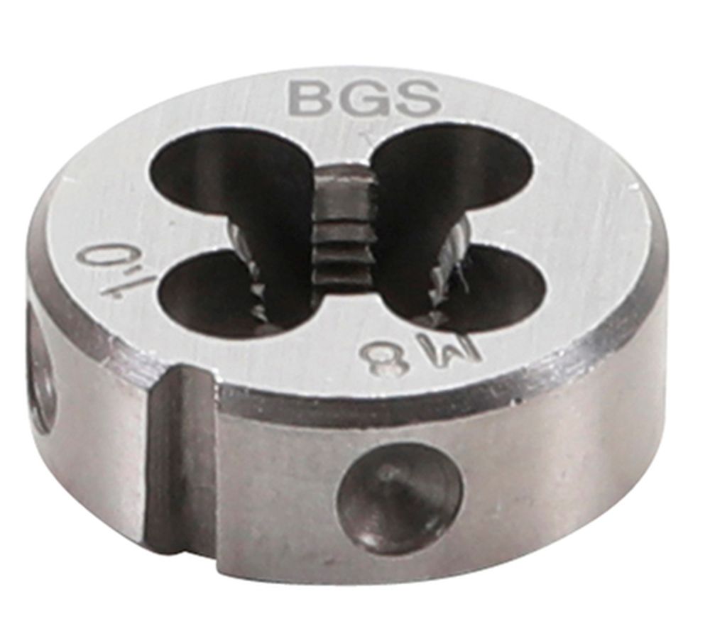 BGS Gewindeschneideisen | M8 x 1,0 x 25 mm