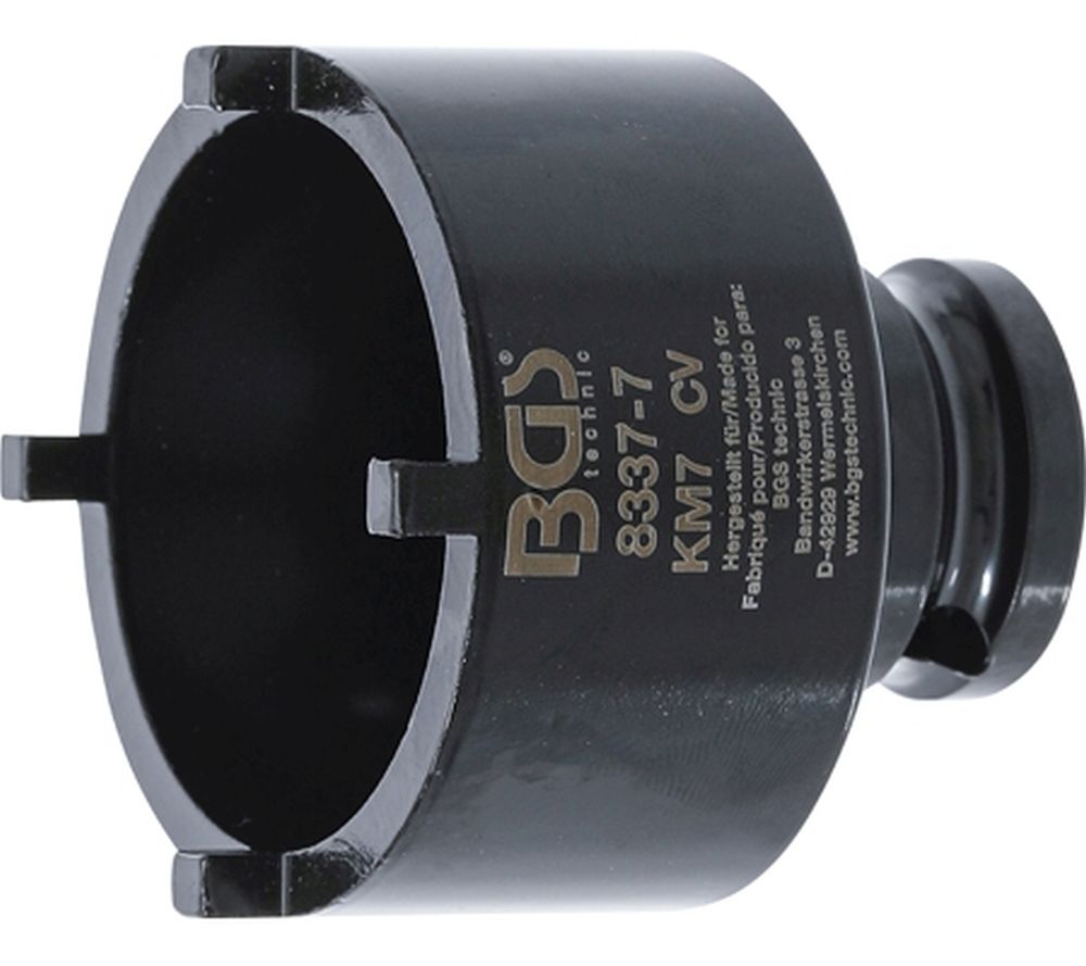 BGS Nutmutternschlüssel | Zapfen außen liegend | KM7