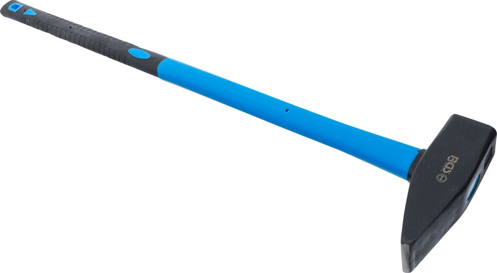 BGS Vorschlaghammer | DIN 1042 | Fiberglasstiel | Ø 65 mm | 5000 g