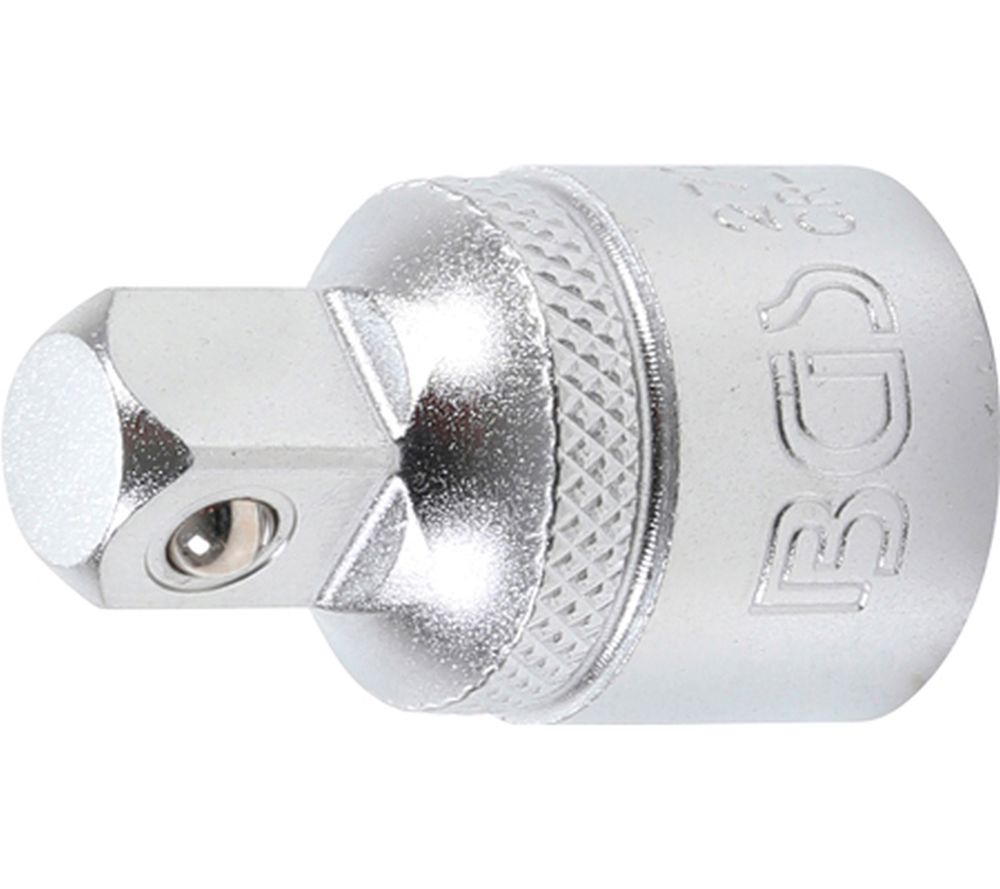 BGS Steckschlüssel-Adapter | Innenvierkant 12,5 mm (1/2") - Außenvierkant 10 mm (3/8")