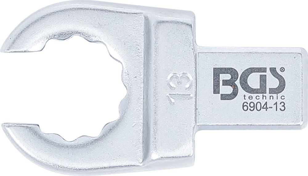 BGS Einsteck-Ringschlüssel | offen | 13 mm | Aufnahme 9 x 12 mm