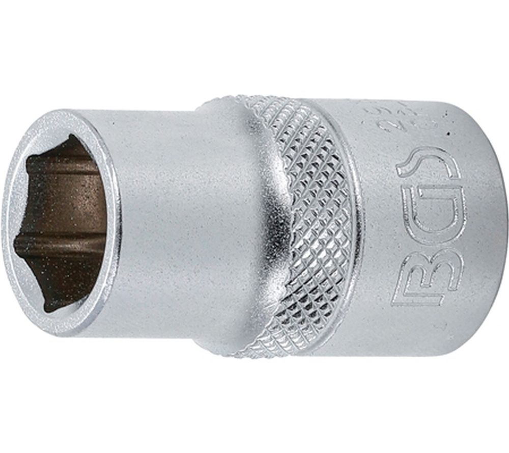 BGS Steckschlüssel-Einsatz Sechskant | Antrieb Innenvierkant 12,5 mm (1/2") | SW 13 mm