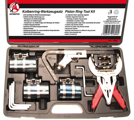 BGS Diy Kolbenring-Spannband-Satz