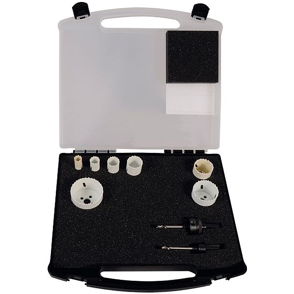 BiMetall Lochsägen-Koffer PROCut "Elektro II" 9tlg