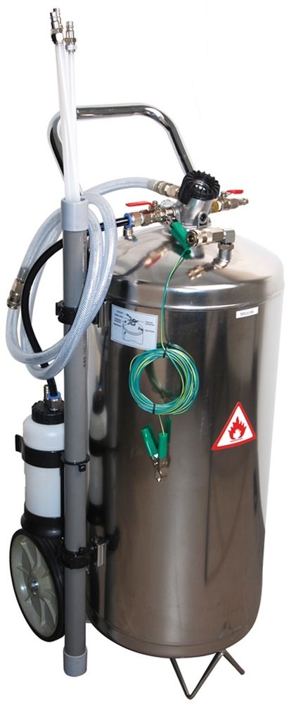 BGS Pneumatik-Kraftstoff-Absauggerät | 40 l