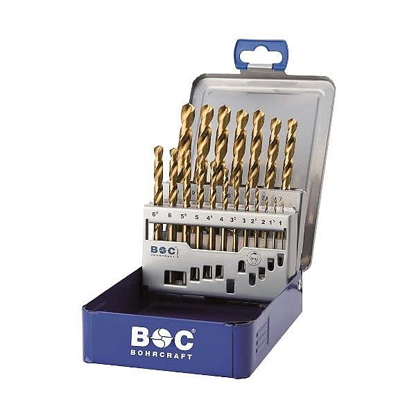 MT13 BC HSS-TiN DIN 338 // 1-13x0,5/25-tlg.