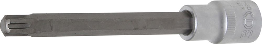 BGS Bit-Einsatz | Länge 140 mm | Antrieb Innenvierkant 12,5 mm (1/2") | Keil-Profil (für RIBE) M10,