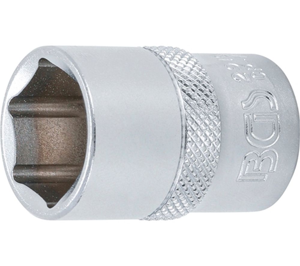 BGS Steckschlüssel-Einsatz Sechskant | Antrieb Innenvierkant 12,5 mm (1/2") | SW 19 mm