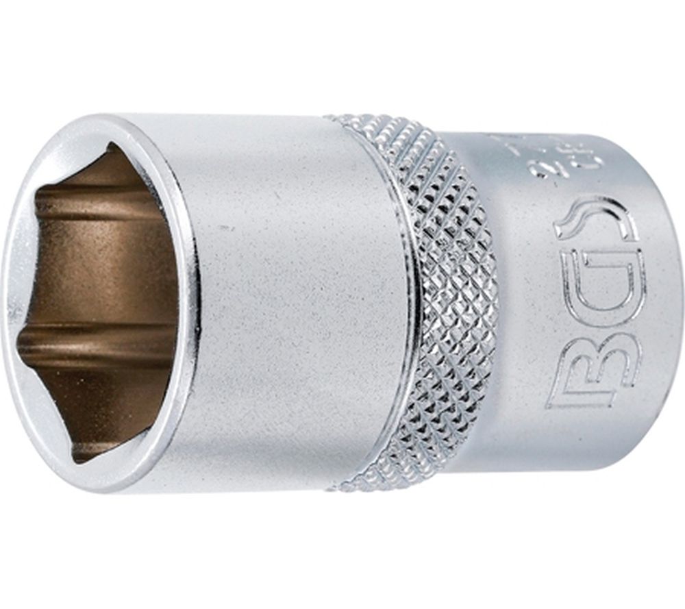 BGS Steckschlüssel-Einsatz Sechskant | Antrieb Innenvierkant 12,5 mm (1/2") | SW 11/16"