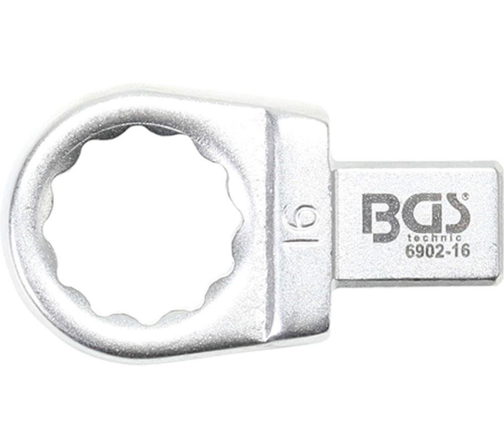 BGS Einsteck-Ringschlüssel | 16 mm | Aufnahme 9 x 12 mm
