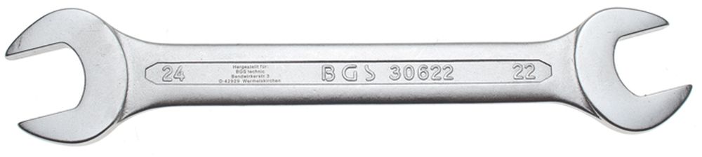 BGS Doppel-Maulschlüssel | SW 22 x 24 mm
