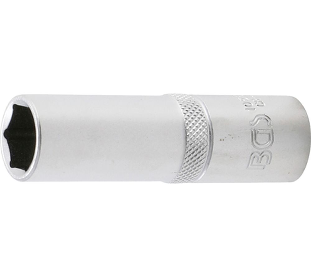 BGS Steckschlüssel-Einsatz Sechskant, tief | Antrieb Innenvierkant 12,5 mm (1/2") | SW 15 mm