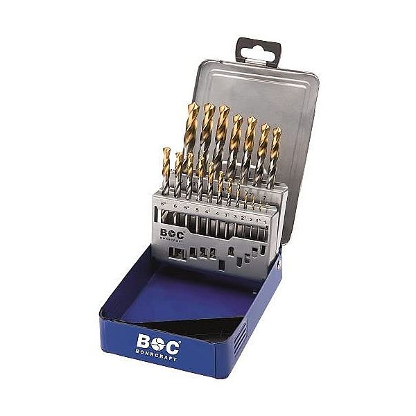 MG13 TiN-Point HSS-G DIN 338 // 1-13x0,5 / 25-tlg.