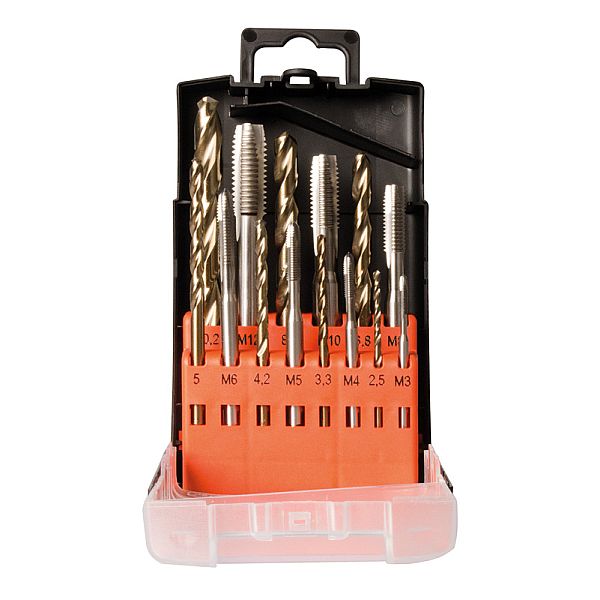 MGB Satz HSS-Co 14tlg M3-M12 DIN371/37 6 Form B