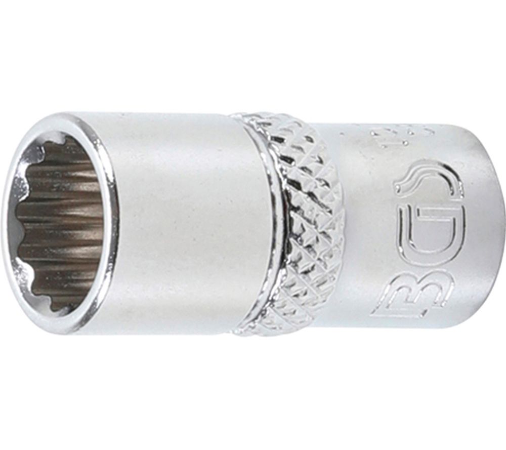 BGS Steckschlüssel-Einsatz Zwölfkant | Antrieb Innenvierkant 6,3 mm (1/4") | SW 8 mm