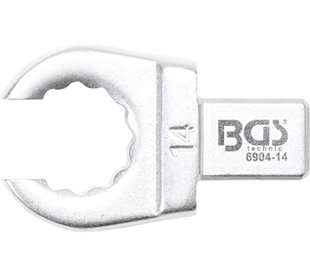 BGS Einsteck-Ringschlüssel | offen | 14 mm | Aufnahme 9 x 12 mm