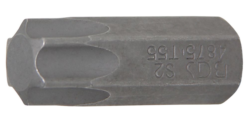 BGS Bit | Antrieb Außensechskant 10 mm (3/8") | T-Profil (für Torx) T55
