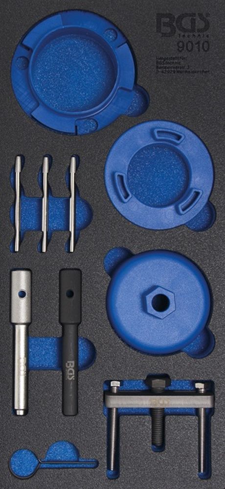 BGS Werkstattwageneinlage 1/3: Motor-Einstellwerkzeug-Satz | für Jaguar, Land Rover, Ford, Citroën 