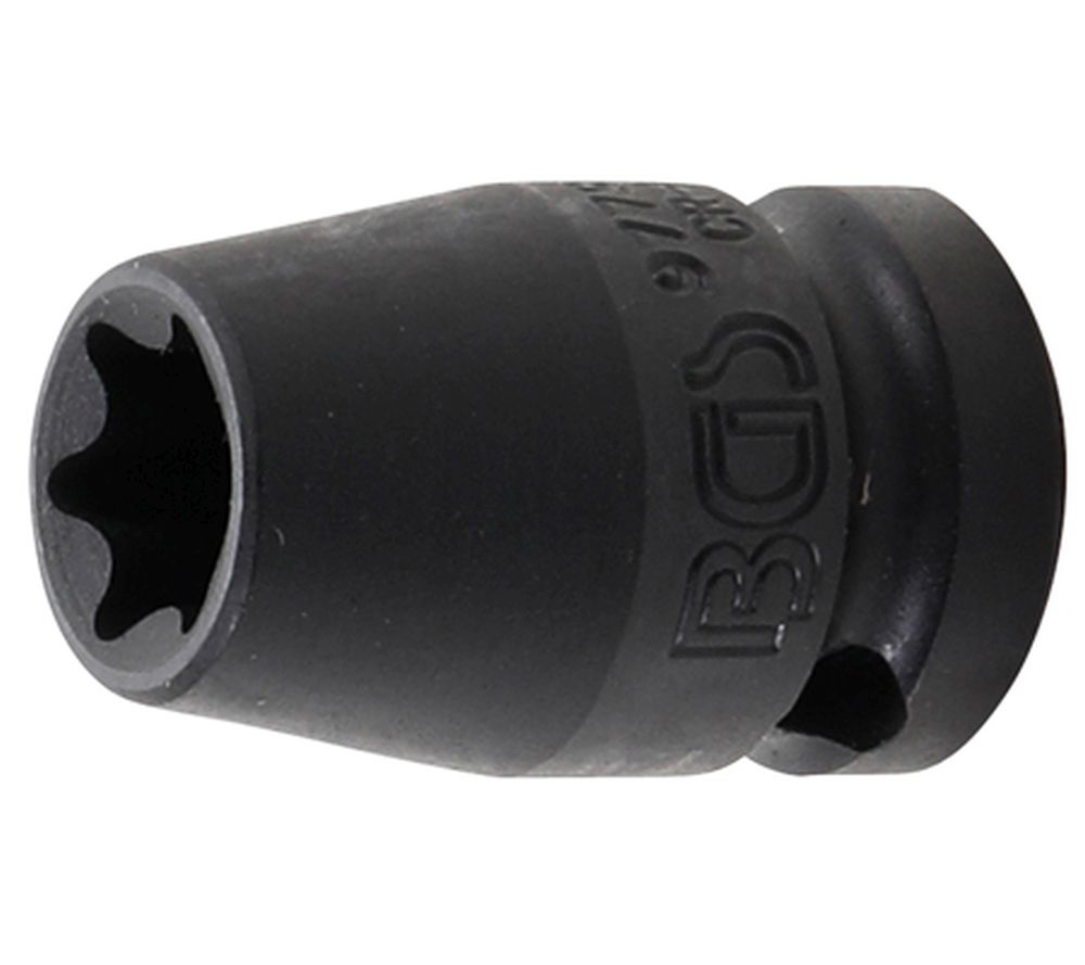 BGS Kraft-Steckschlüssel-Einsatz E-Profil | Antrieb Innenvierkant 12,5 mm (1/2") | SW E16