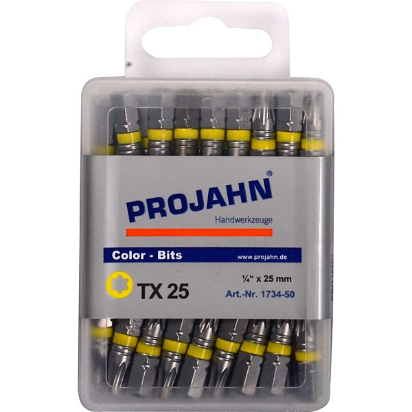 1/4" markierter Bit L25 mm TX T30 50er Pack
