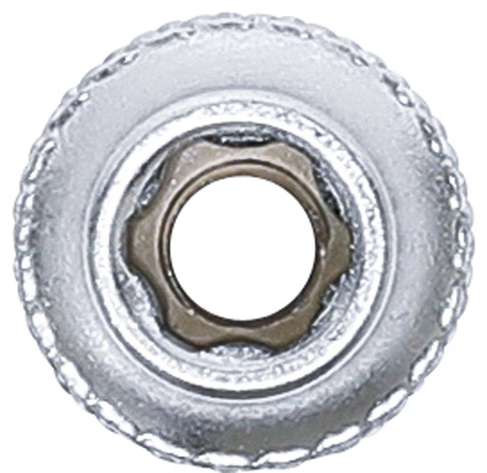 BGS Steckschlüssel-Einsatz Super Lock | Antrieb Innenvierkant 6,3 mm (1/4") | SW 5 mm