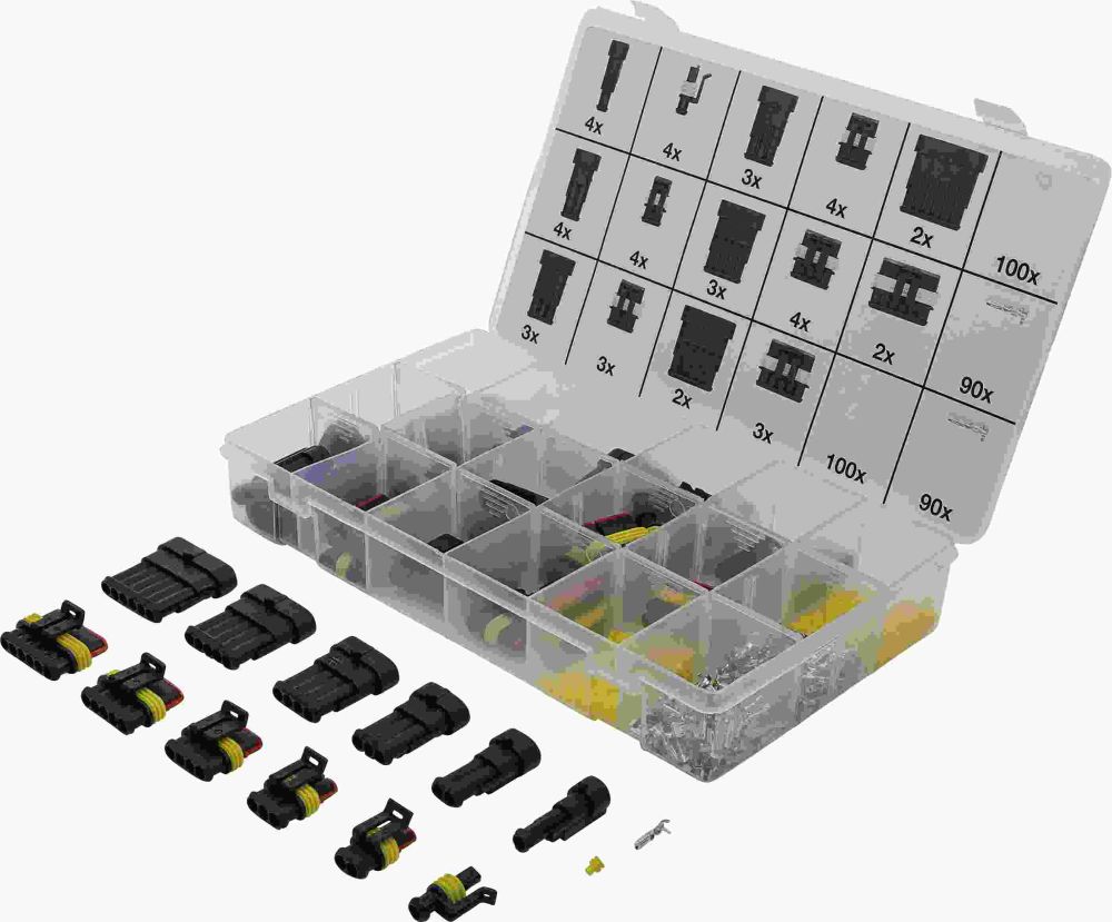 BGS Steckverbinder-Sortiment | 425-tlg.