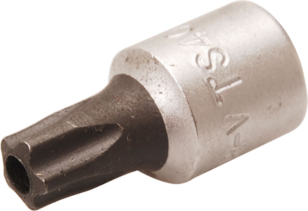 BGS Bit-Einsatz | Antrieb Innenvierkant 6,3 mm (1/4") | TS-Profil (für Torx Plus) mit Bohrung TS40