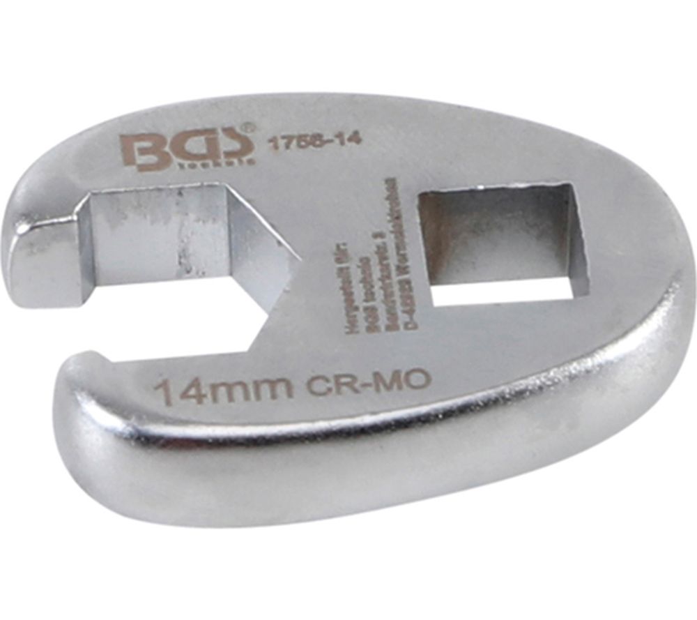 BGS Hahnenfußschlüssel | Antrieb Innenvierkant 10 mm (3/8") | SW 14 mm