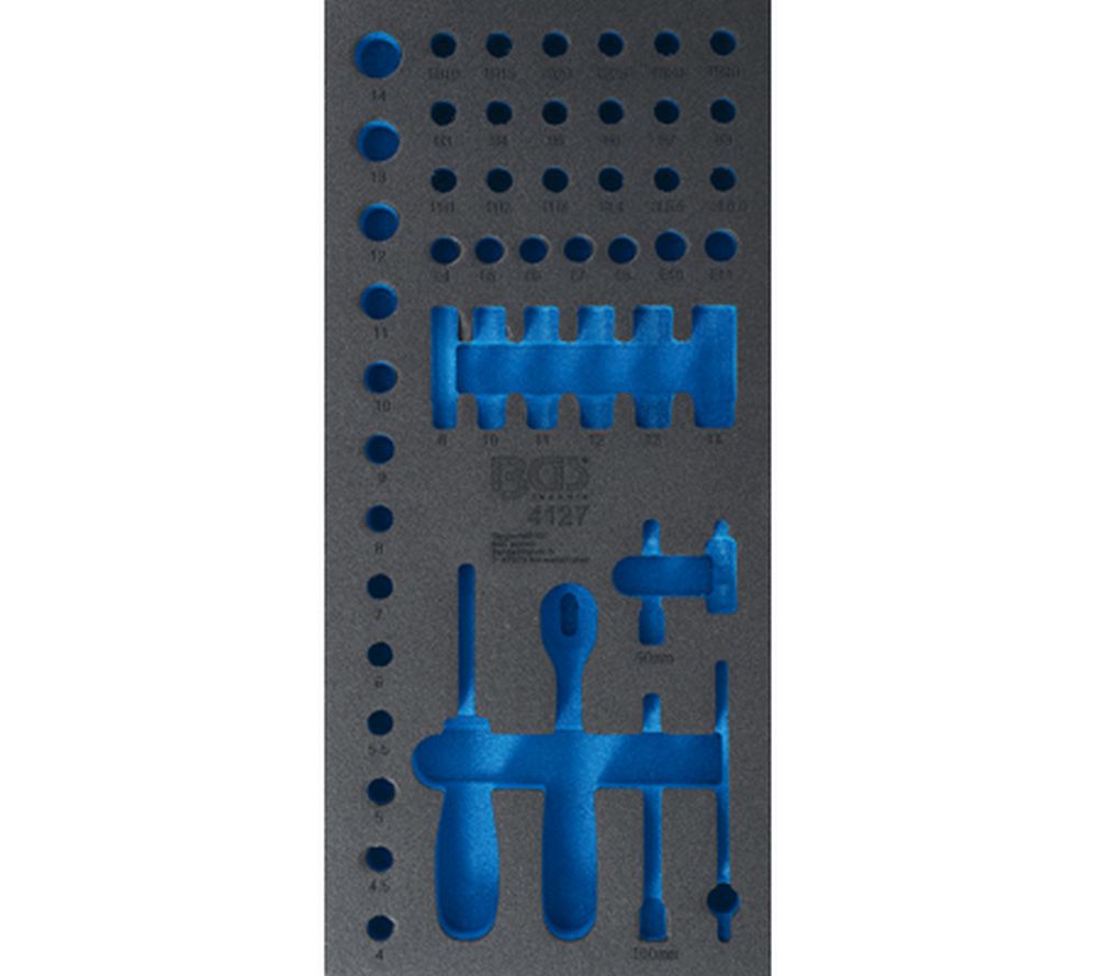 BGS Werkstattwageneinlage 1/3 | leer | für Art. 4127