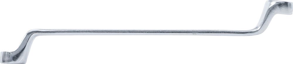 BGS Doppel-Ringschlüssel, gekröpft | SW 14 x 15 mm