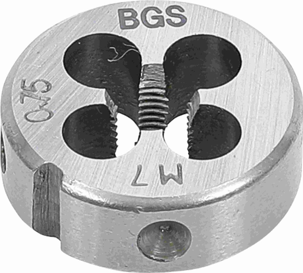 BGS Gewindeschneideisen | M7 x 0,75 x 25 mm